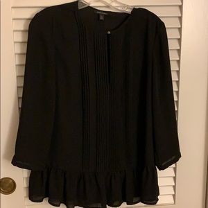 Banana Republic black blouse